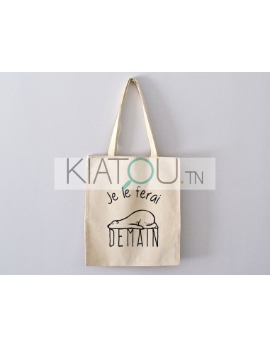 Sac Tote Bag - Je le ferai demain