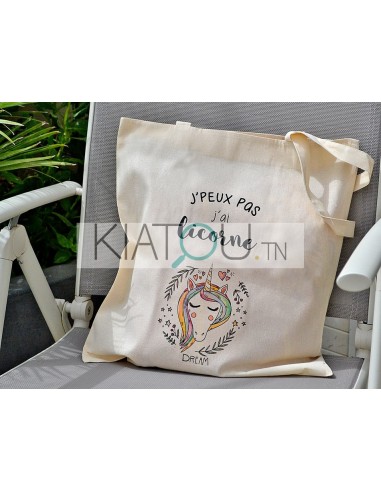 Sac Tote Bag - Licorne