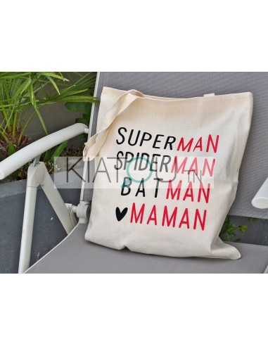 Sac Tote Bag - Superman, Spiderman,...