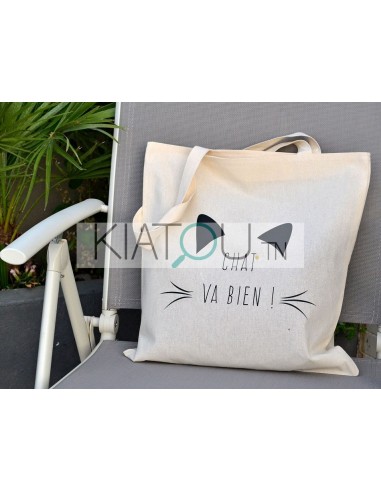 Sac Tote Bag - Chat va bien