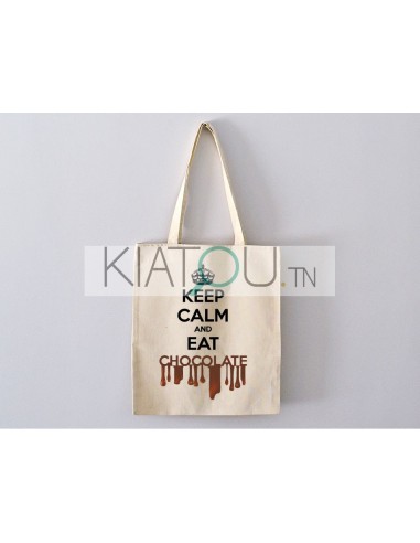 Sac Tote Bag -  Keep calm and eat...