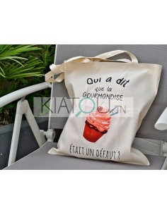 Sac Tote Bag -  Qui a dit...