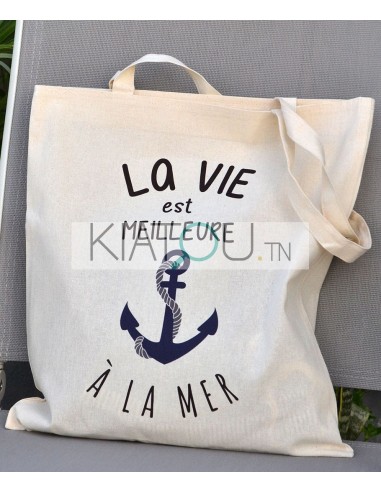 Sac Tote Bag - La Vie est Meilleure à...