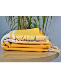 Fouta Plate Jaune Moutarde... 2