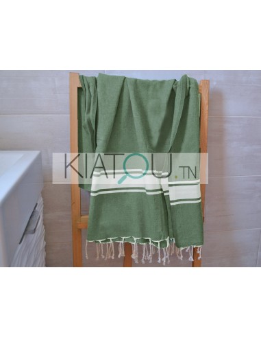 Fouta Plate Vert Provence réf 34 -...