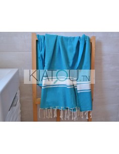 Fouta Plate Bleu Turquoise...