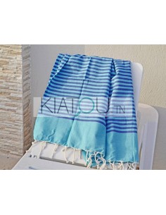 Fouta Plate "BLUE MARINA"...