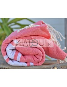 Fouta Plate Rose Sorbet... 2
